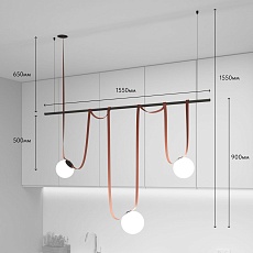 Трековая ременная система Denkirs Belty Set DK55SET07-01-BR 1