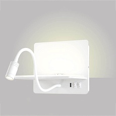 Бра Crystal Lux CLT 226W250USB WH 1