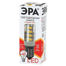 Лампа светодиодная ЭРА E14 5W 2700K прозрачная LED T25-5W-CORN-827-E14 Б0033030 2