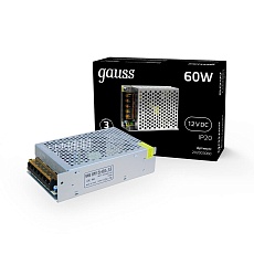 Блок питания Gauss Led Strip PS 12V 60W IP20 8A 202003060 4