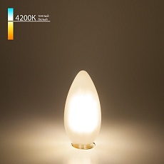 Лампа светодиодная филаментная Elektrostandard BLE1427 E14 9W 4200K матовая a050133 2
