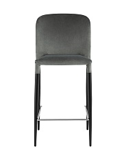 Полубарный стул Stool Group Лори велюр серый vd-lori-plb-b26 2