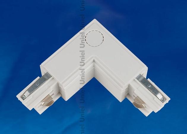 Соединитель для шинопроводов L-образный внутренний Uniel UBX-A22 Silver 09767 фото 2