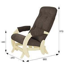 Кресло-качалка Мебелик Модель 68 008482 2