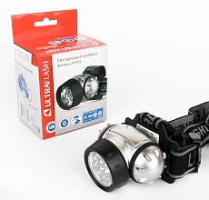 Налобный светодиодный фонарь Ultraflash Headlite от батареек 70х60 35 лм LED5352 10261 5