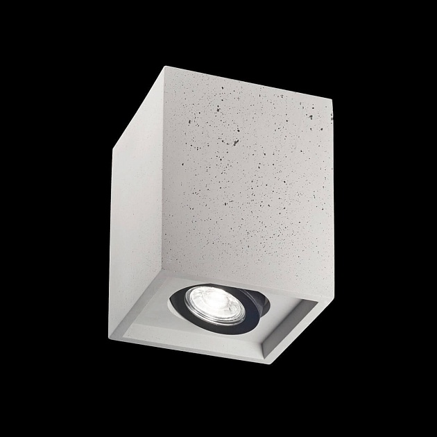 Потолочный светильник Ideal Lux Oak PL1 Square Cemento 150475 фото 2