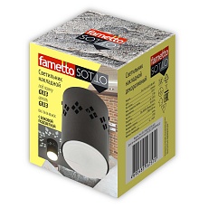 Потолочный светильник Fametto Sotto DLC-S616 GX53 Black UL-00009785 1