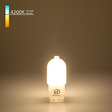 Лампа светодиодная Elektrostandard G4 3W 4200K матовая a049634 1
