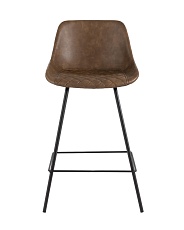 Полубарный стул Stool Group TEXAS экокожа коричневый 9090C MAP/9 2