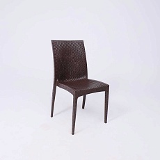 Садовое кресло AksHome Palermo PP, пластик, коричневый 94016 1