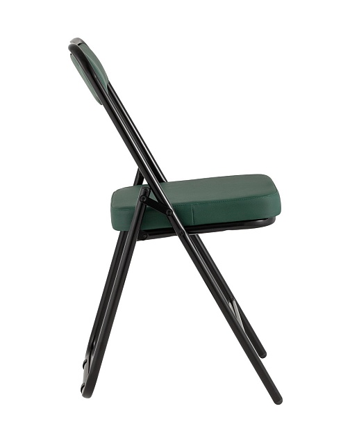 Складной стул Stool Group Джонни экокожа зелёный каркас черный матовый fb-jonny-eco-01 фото 4