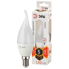 Лампа светодиодная ЭРА E14 5W 2700K матовая LED BXS-5W-827-E14 Б0027967 3