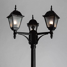 Садово-парковый светильник Arte Lamp Bremen A1017PA-3BK 2