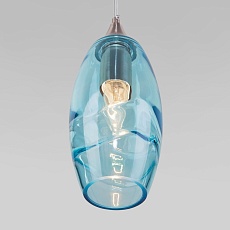 Подвесной светильник Eurosvet Lotus 50222/1 голубой 3