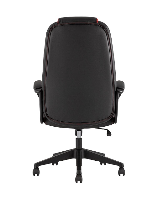 Игровое кресло TopChairs ST-Cyber 8 Red комбо ткань/экокожа черный/красный ST-Cyber 8 RED фото 5