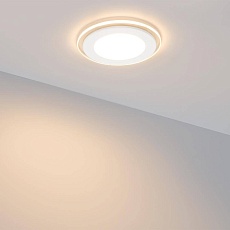 Встраиваемый светодиодный светильник Arlight LT-R160WH 12W Day White 120deg 016568 2