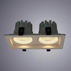 Встраиваемый светодиодный светильник Arte Lamp Privato A7007PL-2WH 1
