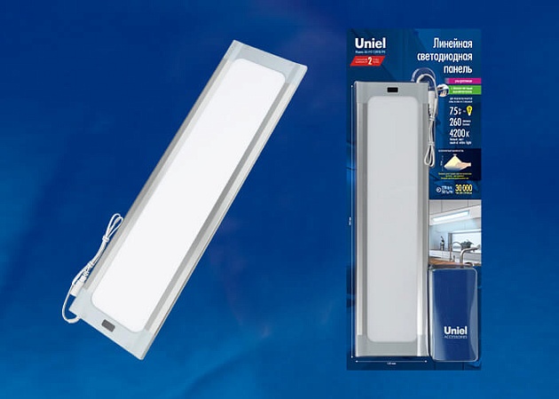 Мебельный светодиодный светильник Uniel ULI-F42-7,5W/4200K/Dim Sensor IP20 Silver UL-00002885 фото 2
