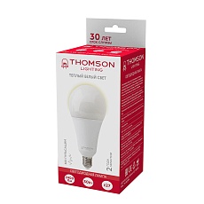 Лампа светодиодная Thomson E27 30W 3000K груша матовая TH-B2354 1