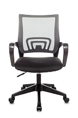 Офисное кресло Topchairs ST-Basic темно-серый TW-04 сиденье черный TW-11 сетка/ткань ST-BASIC/DG/TW-11 1
