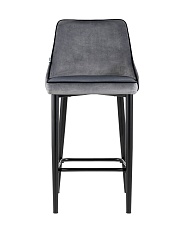 Полубарный стул Stool Group Коби велюр серый AV 434-H15/75-08(PP) 1