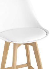 Полубарный стул Stool Group Frankfurt белый Y815A-65CM white 5