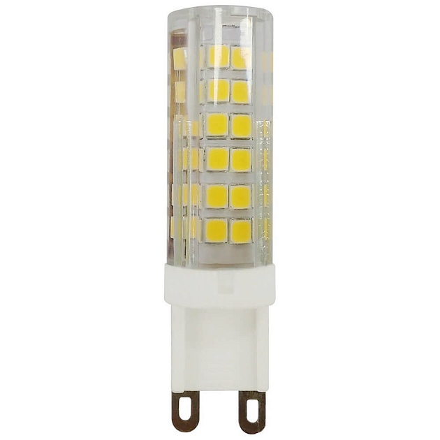 Лампа светодиодная ЭРА G9 7W 4000K прозрачная LED JCD-7W-CER-840-G9 Б0027866 фото 