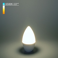 Лампа светодиодная Elektrostandard E14 6W 6500K матовая a049162 1