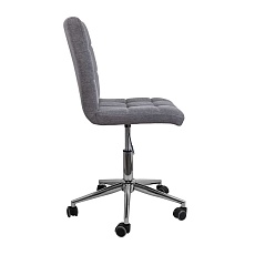 Поворотное кресло AksHome Fiji серый, ткань 70501 3