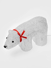 Фигурка светодиодная «Белый медведь» 23x36,5см Uniel ULD-M3423-040/STA 07954 1