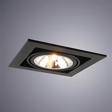 Встраиваемый светильник Arte Lamp Cardani Semplice A5949PL-1BK 1