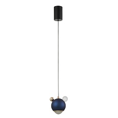 Подвесной светодиодный светильник Crystal Lux Amigo SP Led Blue