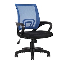 Офисное кресло TopChairs Simple синее D-515 blue