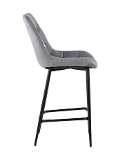 Полубарный стул Stool Group Флекс велюр велютто серый AV 405-V12-08 (PP) 3