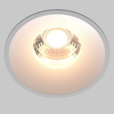 Встраиваемый светодиодный светильник Maytoni Round DL058-12W3K-W 3