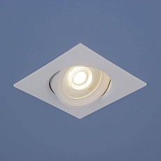 Встраиваемый светодиодный светильник Elektrostandard 9915 LED 6W WH белый a044629 1