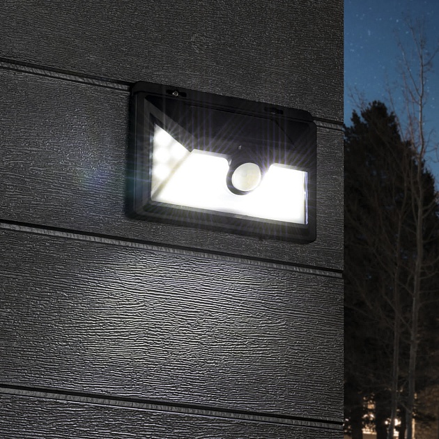 Архитектурный настенный светодиодный светильник Duwi Solar LED на солнеч. бат. с датчиком движ. 25016 6 фото 4