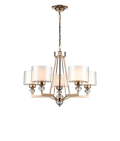 Подвесная люстра Vele Luce Lotus VL1054L05 изображение 7 Подвесная люстра Vele Luce Lotus VL1054L05 Фото № 7