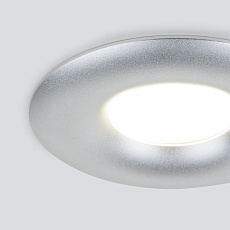 Встраиваемый светильник Elektrostandard 123 MR16 серебро a053356 2