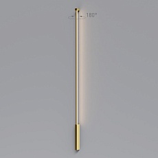 Настенный светодиодный светильник Elektrostandard Alto LED латунь 3000K 40133/LED a069821 2