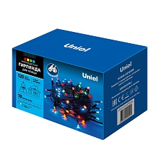 Уличная светодиодная гирлянда Uniel 220V разноцветный ULD-S1000-120/TBK Multi IP67 UL-00003943 5