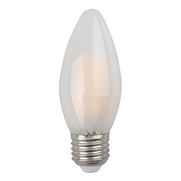 Лампа светодиодная ЭРА E27 9W 4000K матовая F-LED B35-9w-840-E27 frost Б0046998 фото 