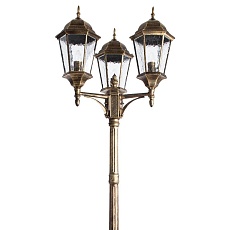 Садово-парковый светильник Arte Lamp Genova A1207PA-3BN 4