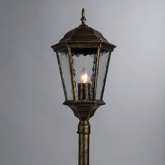 Уличный светильник Arte Lamp Genova A1206PA-1BN фото 2