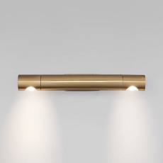 Настенный светодиодный светильник Eurosvet Tybee 40161 LED латунь 2