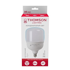 Лампа светодиодная Thomson E27 50W 6500K матовая TH-B2366 3