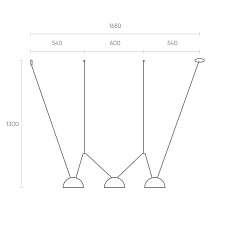 Комплект ременной трековой системы Denkirs Belty Set DK55SET01-03-DG 1