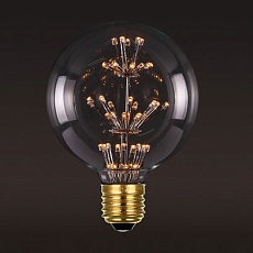 Лампа светодиодная филаментная E27 3W прозрачная G8047LED 1