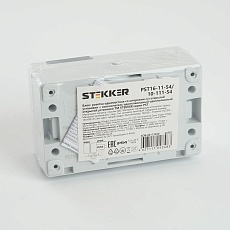 Блок розетка-выключатель Stekker серый-графит PST16-11-54/10-121-54 32761 3