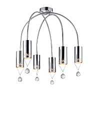 Потолочная люстра Vele Luce Pioggia VL4283L06 4